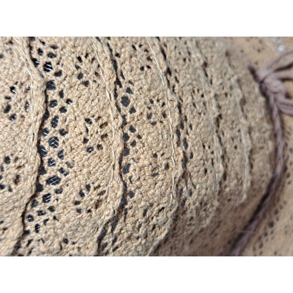 C.C. Exclusive Women's Crochet Hat Packable Tan Cotton One Size Summer Travel - Picture 3 of 8
